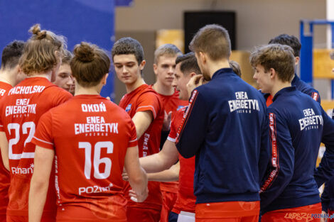 Ćwierćfinał Mistrzostw Polski Juniorów w siatkówce Poznań 2024  Foto: lepszyPOZNAN.pl/Piotr Rychter