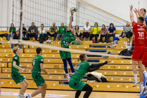 Ćwierćfinał Mistrzostw Polski Juniorów w siatkówce Poznań 2024  Foto: lepszyPOZNAN.pl/Piotr Rychter