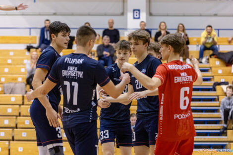 Ćwierćfinał Mistrzostw Polski Juniorów w siatkówce Poznań 2024  Foto: lepszyPOZNAN.pl/Piotr Rychter