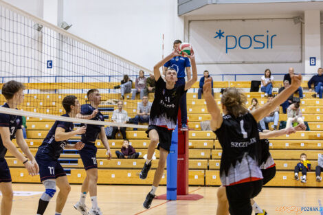 Ćwierćfinał Mistrzostw Polski Juniorów w siatkówce Poznań 2024  Foto: lepszyPOZNAN.pl/Piotr Rychter