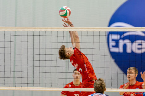 Ćwierćfinał Mistrzostw Polski Juniorów w siatkówce Poznań 2024  Foto: lepszyPOZNAN.pl/Piotr Rychter