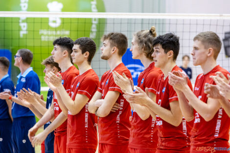 Ćwierćfinał Mistrzostw Polski Juniorów w siatkówce Poznań 2024  Foto: lepszyPOZNAN.pl/Piotr Rychter