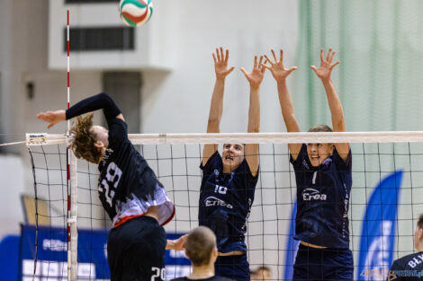 Ćwierćfinał Mistrzostw Polski Juniorów w siatkówce Poznań 2024  Foto: lepszyPOZNAN.pl/Piotr Rychter