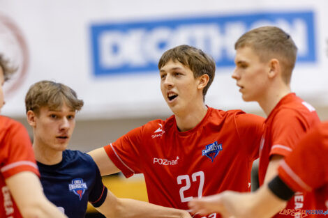 Ćwierćfinał Mistrzostw Polski Juniorów w siatkówce Poznań 2024  Foto: lepszyPOZNAN.pl/Piotr Rychter