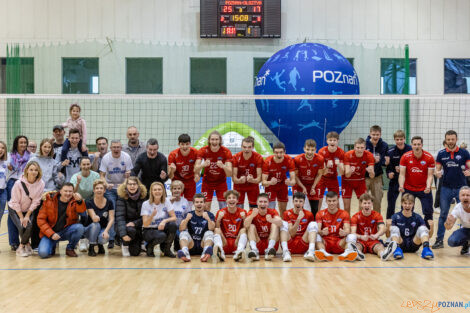 Ćwierćfinał Mistrzostw Polski Juniorów w siatkówce Poznań 2024  Foto: lepszyPOZNAN.pl/Piotr Rychter