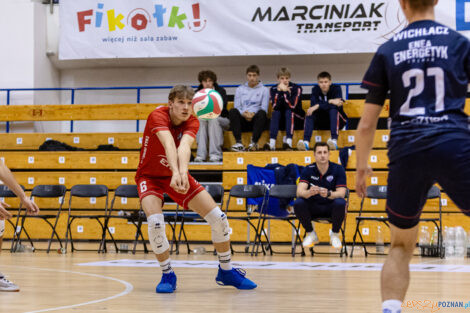 Ćwierćfinał Mistrzostw Polski Juniorów w siatkówce Poznań 2024  Foto: lepszyPOZNAN.pl/Piotr Rychter