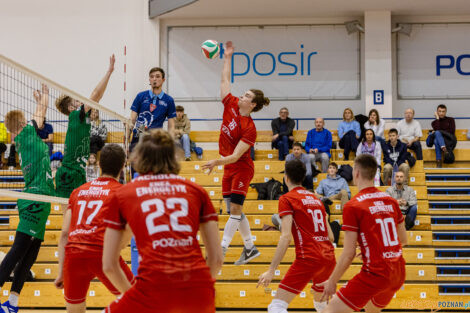 Ćwierćfinał Mistrzostw Polski Juniorów w siatkówce Poznań 2024  Foto: lepszyPOZNAN.pl/Piotr Rychter