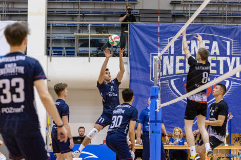 Ćwierćfinał Mistrzostw Polski Juniorów w siatkówce Poznań 2024  Foto: lepszyPOZNAN.pl/Piotr Rychter