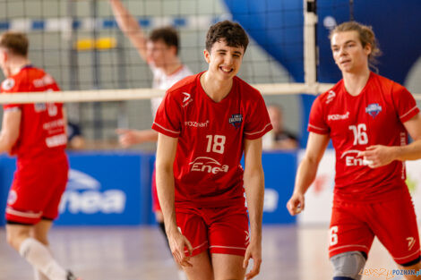 Półfinały Mistrzostw Polski w siatkówce Juniorów - Enea Ene  Foto: lepszyPOZNAN.pl/Piotr Rychter