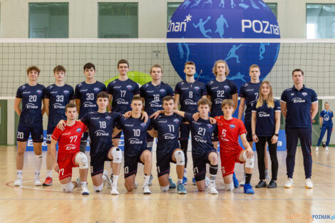 Ćwierćfinał Mistrzostw Polski Juniorów w siatkówce Poznań 2024  Foto: lepszyPOZNAN.pl/Piotr Rychter