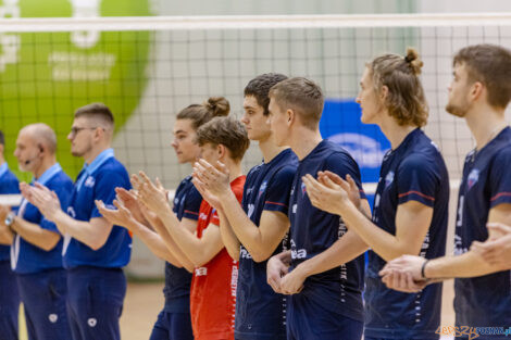 Ćwierćfinał Mistrzostw Polski Juniorów w siatkówce Poznań 2024  Foto: lepszyPOZNAN.pl/Piotr Rychter