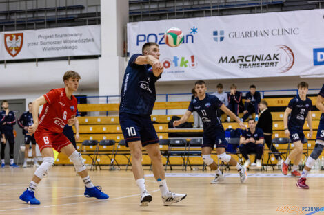 Ćwierćfinał Mistrzostw Polski Juniorów w siatkówce Poznań 2024  Foto: lepszyPOZNAN.pl/Piotr Rychter