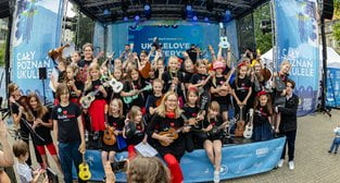 Cały Poznań Ukulele 2024 - Ukulelove Łejery  Foto: lepszyPOZNAN.pl/Piotr Rychter