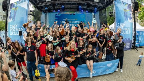 Cały Poznań Ukulele 2024 - Ukulelove Łejery  Foto: lepszyPOZNAN.pl/Piotr Rychter