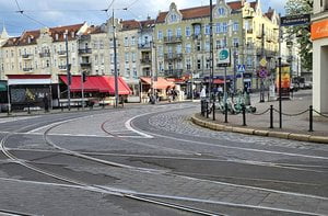 Prace przygotowawcze do wznowienia ruchu tramwajowego na ul. Kraszewskiego Foto: materiały prasowe / MPK Poznań Prace przygotowawcze do wznowienia ruchu tramwajowego na ul. Kraszewskiego  Foto: materiały prasowe / MPK Poznań