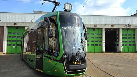Zielona mobilność – inwestycje w tabor tramwajowy MPK Poznań. Umowa o dofinansowanie podpisana  Foto: materiały prasowe / MPK Poznań