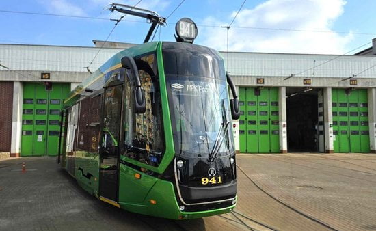 Zielona mobilność – inwestycje w tabor tramwajowy MPK Poznań. Umowa o dofinansowanie podpisana  Foto: materiały prasowe / MPK Poznań