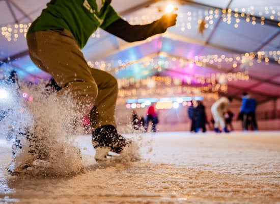 Lodowisko Malta POSiR  Foto: POSiR materiały prasowe