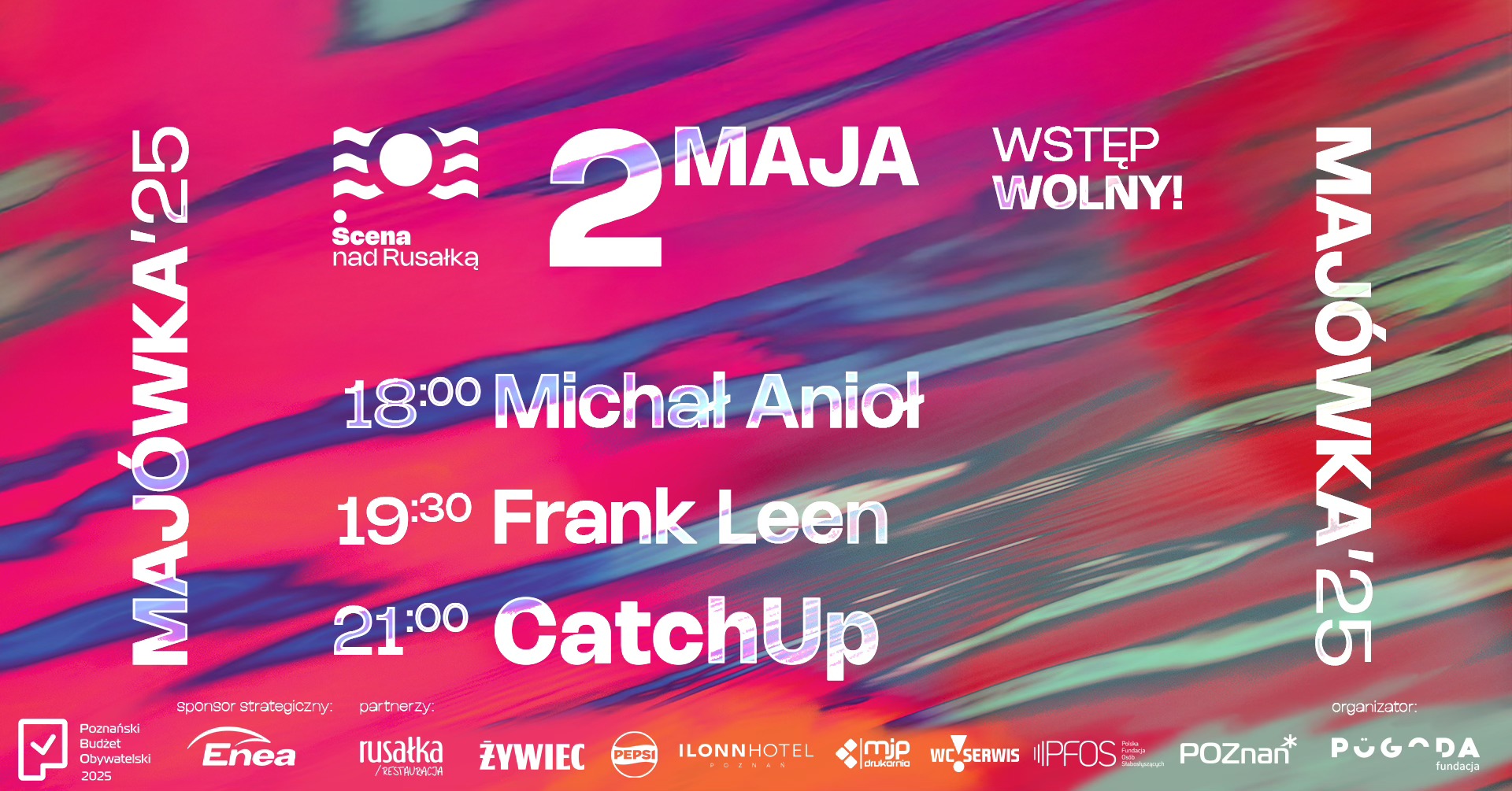 CatchUp • Frank Leen • Michał Anioł | Majówka nad Rusałką Foto: materiały prasowe