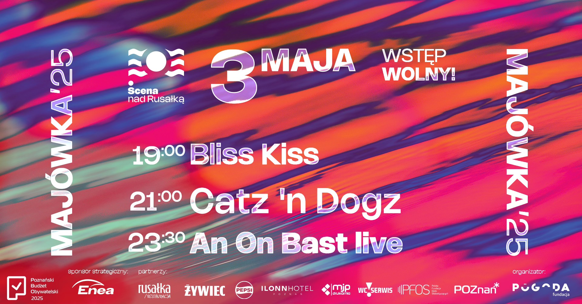 Catz 'n Dogz • An On Bast live • Bliss Kiss | Majówka nad Rusałką Foto: materiały prasowe