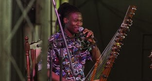 Noums Dembele - Koncert na Jam Session w KontenerART 01.05.2025  Foto: LepszyPOZNAN.PL/Ewelina Jaśkowiak