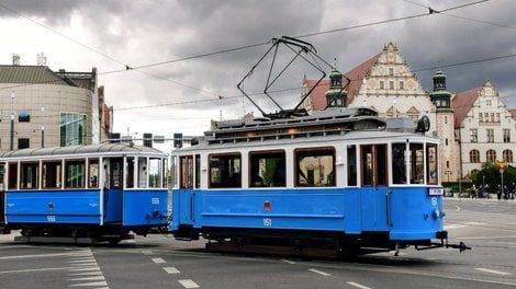 Linie turystyczne: w niedzielę na linię H wyjedzie skład wagonów SN4+PN3  Foto: materiały prasowe / MPK Poznań