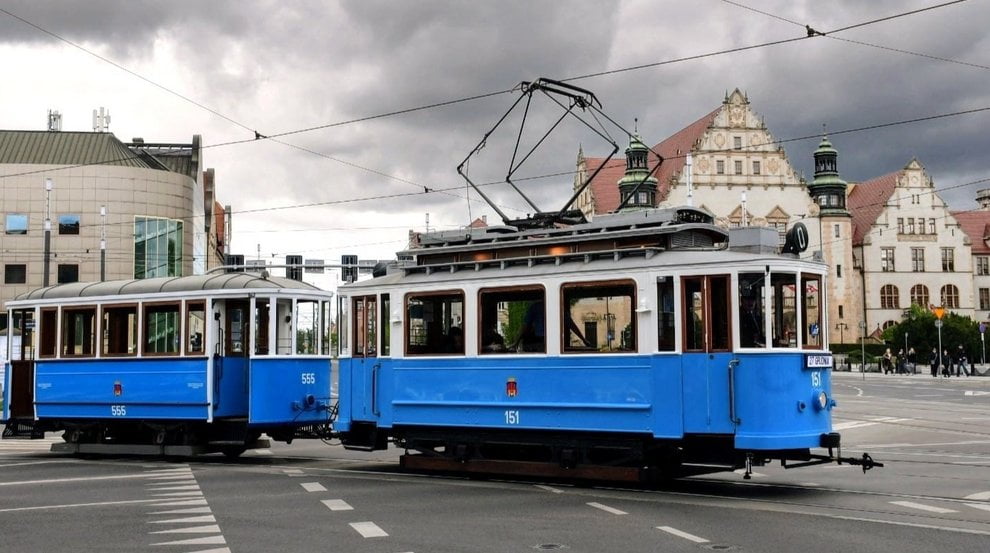 Linie turystyczne: w niedzielę na linię H wyjedzie skład wagonów SN4+PN3  Foto: materiały prasowe / MPK Poznań