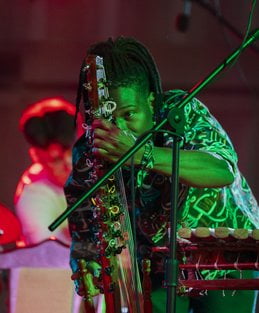 Noums Dembele - Koncert na Jam Session w KontenerART 01.05.2025  Foto: LepszyPOZNAN.PL/Ewelina Jaśkowiak