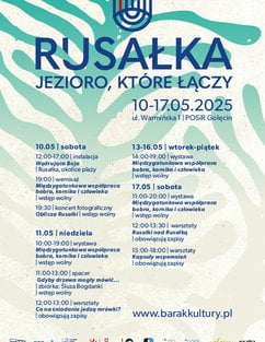 Rusałka jezioro które łączy  Foto: Barak Kultury / materiały prasowe