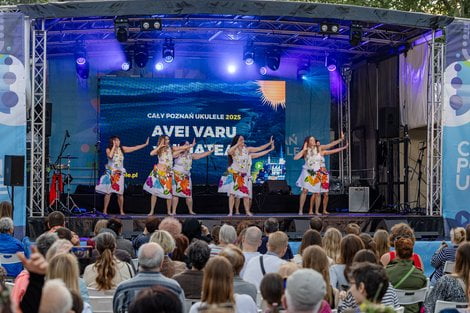 Cały Poznań Ukulele - Avei Varu / Hinatea  Foto: lepszyPOZNAN.pl / Piotr Rychter
