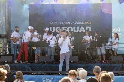 Cały Poznań Ukulele - Uqsquad  Foto: lepszyPOZNAN.pl / Piotr Rychter