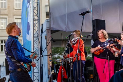 Cały Poznań Ukulele - Dublin Ukulele Collective  Foto: lepszyPOZNAN.pl / Piotr Rychter