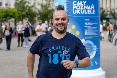 Cały Poznań Ukulele  Foto: lepszyPOZNAN.pl / Piotr Rychter