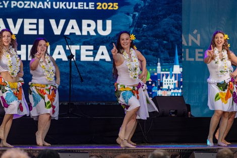 Cały Poznań Ukulele - Avei Varu / Hinatea  Foto: lepszyPOZNAN.pl / Piotr Rychter