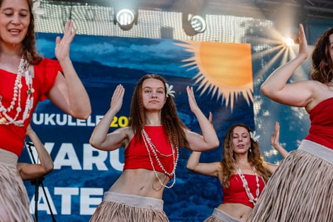 Cały Poznań Ukulele - Avei Varu / Hinatea  Foto: lepszyPOZNAN.pl / Piotr Rychter