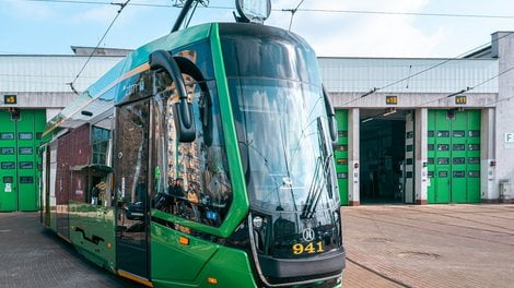 Tramwaje Moderus Gamma LF AC BD ponownie przewożą pasażerów  Foto: materiały prasowe / MPK Poznań
