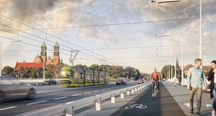 Zbliża się przebudowa mostu Chrobrego – najważniejsze informacje na temat inwestycji  Foto: materiały prasowe / MPK Poznań