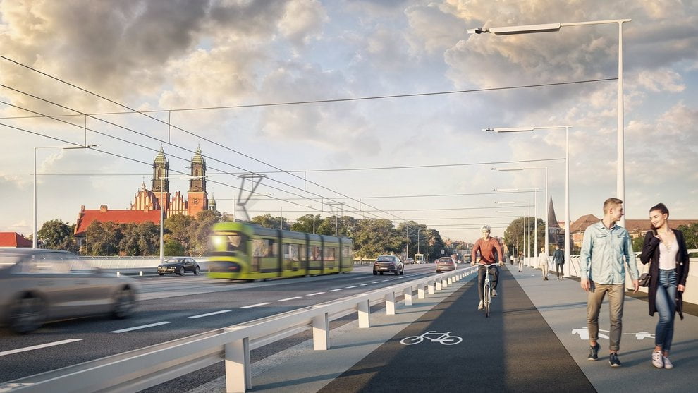 Zbliża się przebudowa mostu Chrobrego – najważniejsze informacje na temat inwestycji  Foto: materiały prasowe / MPK Poznań
