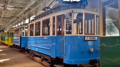 Linie turystyczne: w niedzielę na linię H wyjedzie skład wagonów użyczonych przez MPK S.A. w Krakowie  Foto: materiały prasowe / MPK Poznań