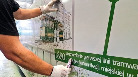 Wyjątkowy tramwaj przypomni o jubileuszu 145-lecia poznańskiej komunikacji miejskiej  Foto: materiały prasowe / MPK Poznań