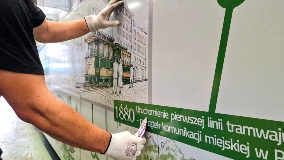 Wyjątkowy tramwaj przypomni o jubileuszu 145-lecia poznańskiej komunikacji miejskiej  Foto: materiały prasowe / MPK Poznań