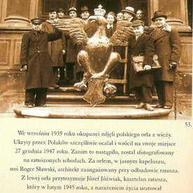 Ratusz-orzeł  Foto: 