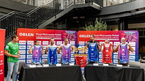 Konferencja prasowe przed Orlen Finałem Mistrzostw Polski w siatkówce plażowej kobiet i mężczyzn  Foto: materiały prasowe