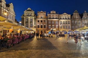 Stary Rynek noc 20240719  Foto: 