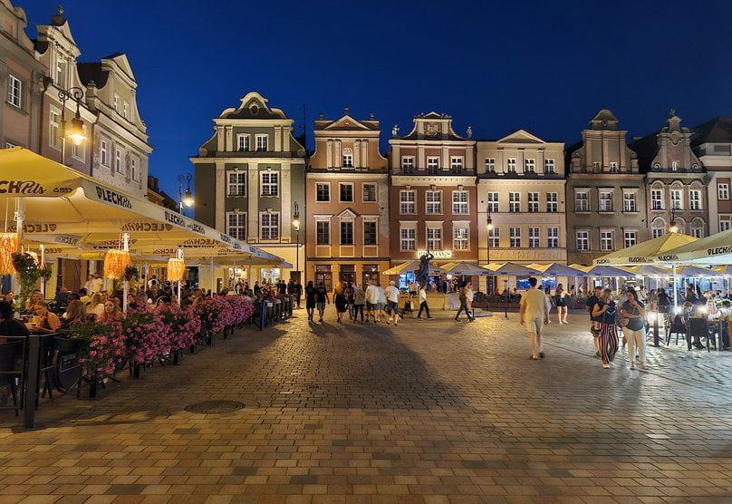 Stary Rynek noc 20240719  Foto: 