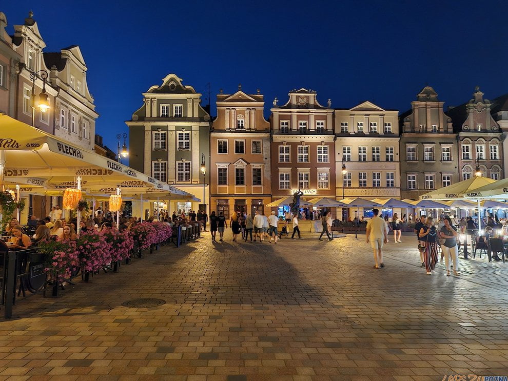 Stary Rynek noc 20240719  Foto: 