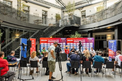 Konferencja prasowe przed Orlen Finałem Mistrzostw Polski w siatkówce plażowej kobiet i mężczyzn  Foto: materiały prasowe