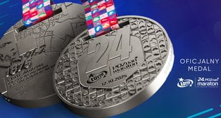 Medal 24. Poznań Maratonu  Foto: materiały prasowe