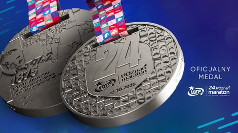 Medal 24. Poznań Maratonu  Foto: materiały prasowe
