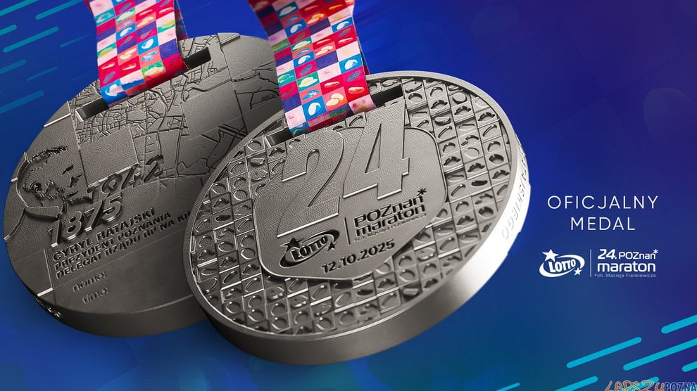 Medal 24. Poznań Maratonu  Foto: materiały prasowe